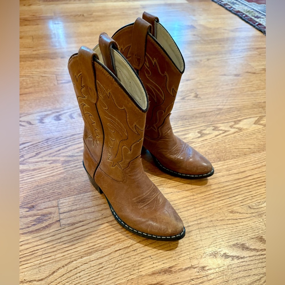 Old West J Toe Cowboy Western Boots (Youth) 🤠